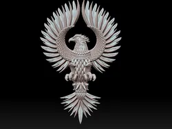 Phoenix 3D Print Model in Sculpture 462914