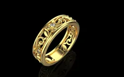 Ring 1775 3D Print Model in Rings 464684