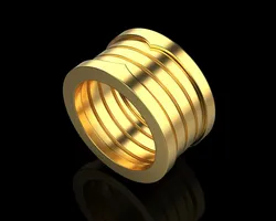Ring 1954 3D Print Model in Rings 464484