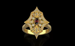 Ring 4431 3D Print Model in Rings 464173