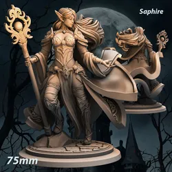 Saphire - Sun Elf Cleric Mage - Cleric Elf - Mage Cleric - Cleric