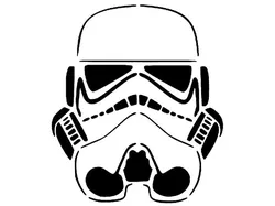 Storm Trooper stencil