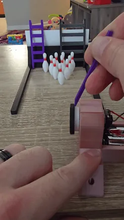Tire Launcher STEM with Obstacles