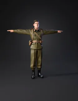 un soldat de la seconde guerre mondiale
