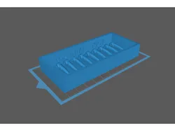 12 Cavity Lure swimbait mold box