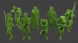 American soldier ww2 A1 Pack