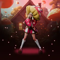 Chanterella The Mushroom Witch