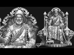 Chhatrapati Shivaji Maharaj 3dPrint 3D print model