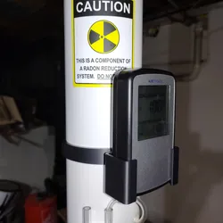 Corentium Home Radon Meter 3" PVC Pipe Mount