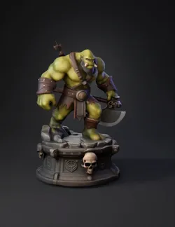 Create a highly detailed stylized 3D action figure of a muscular fanta