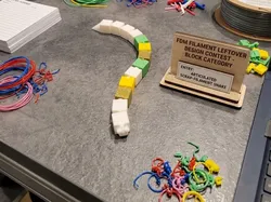 Cube Snake for using the last few meters of filament