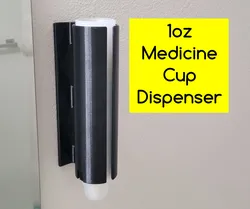 Cup Dispenser for 1oz / 30ml medicine cups
