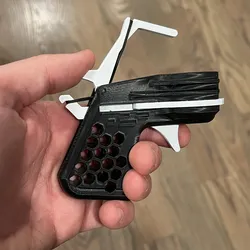 Easy Reload Retaining Arm for 6-shot Disc Shooter