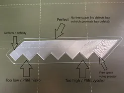 First Layer calibration/ Kalibrace první vrstvy