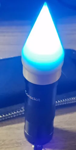 Flashlight diffuser