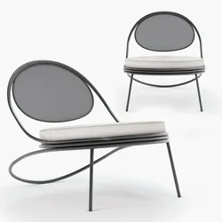 Gubi COPACABANA LOUNGE CHAIR