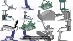 GYM MUSCLE FITNESS PACK