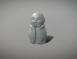 Jizo Buddha Statue 3D Print Model 3D Print Model in Figurines 465808