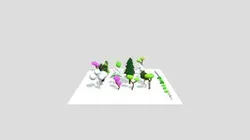 Low Poly Tree Asset