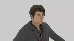 Max man Low-poly 3D model