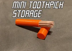 Mini Toothpick Storage