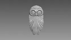 Owl Bas-relief