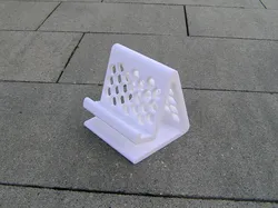 Phone stand - honeycomb stand - easy to print