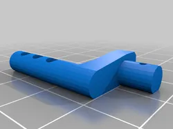 rear body post for remo hobby trial rigs truck