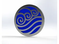 Water Tribe Coin - Avatar the Last Air Bender theme