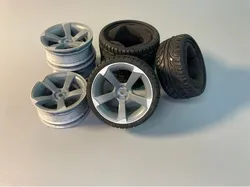 1/10 scale Audi Rotor Rims