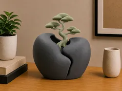 Creality Cloud | Tiny Tree Growing From Cracked Stone | ملفات الطابعة ثلاثية الأبعاد