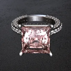 Diamond Solitaire Ring 3D file ready to Render and fix