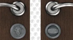 Door handle wrapper lioness 3D Print Model in Accessories 468619