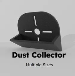 Drilling Tool and Dust Collector  !!!4 sizes!!! (Small form factor)