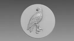 Eagle Bas-relief