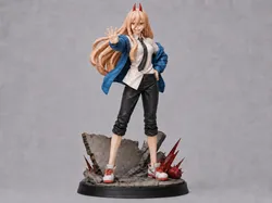 Figura de Power Chainsawman Demonio de Sangre en Batalla - Modelo de impresión 3D gratuito