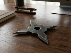 Fișiere pentru imprimante 3D | Fișier 3MF | Ninja Shuriken