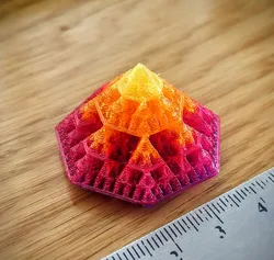 Fractal "Fairy Crystal" small 7 sides