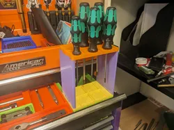 Gridfinity Screwdriver rack