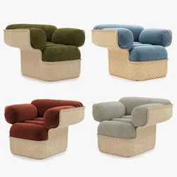 Gubi BASKET LOUNGE CHAIR