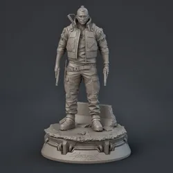 Jackie Welles Cyberpunk assembly 3D Print Model in Figurines 468773