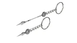 Keychain - Orisa Spear - Overwatch - Printable - STL files 3D Print Model in Keychains 467384