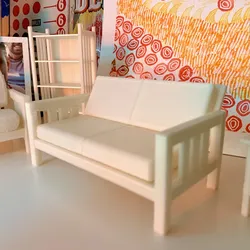 Mission/Craftsman Sofa/Loveseat, 1:12