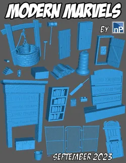 Modern Marvels - September 2023 Patreon Release 3D Print Model in Game Accessories 467487