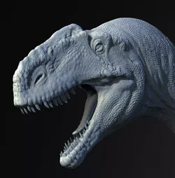 Monolophosaurus 3D print model