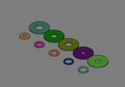 Parametric washers