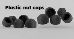 Plastic nut caps