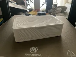 Print-in-place, Wavy design Box