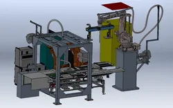 Procter Gamble Bathroom Conveyor Belt Line