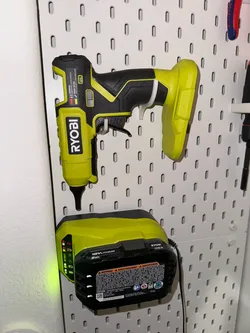 Ryobi Battery Charger Horizontal Skadis Mount
